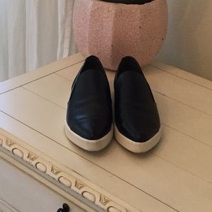 Vince Leather Black Sneaker 37.5